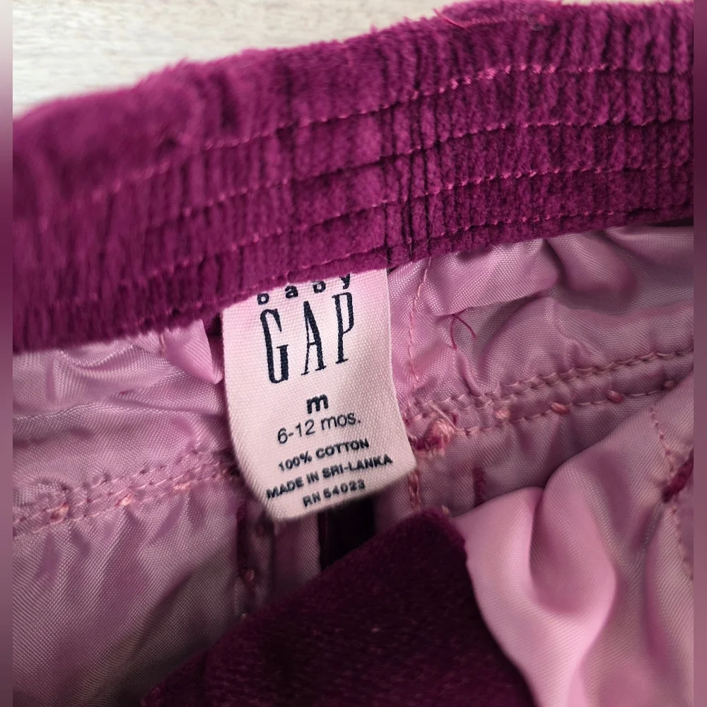 Baby GAP Velvent Like Pants